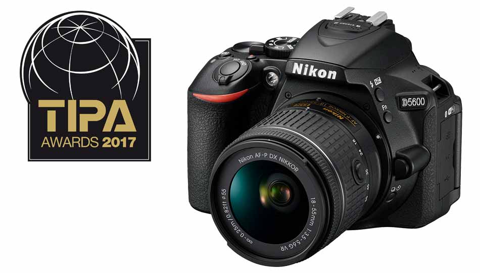TIPA Awards 2017 - Best DSLR Entry Level: Nikon D5600