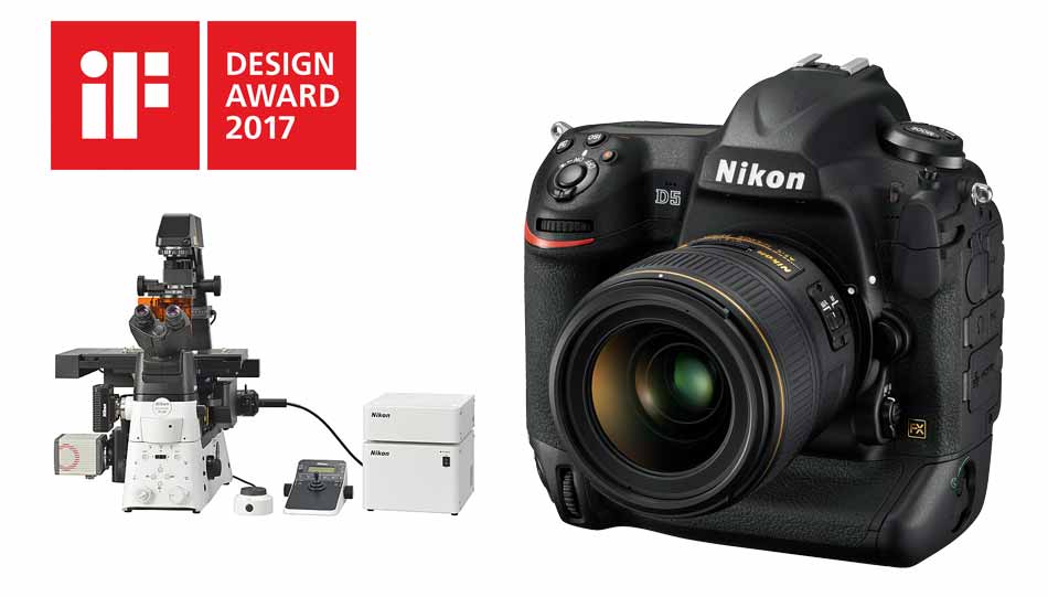 Nikon hat fünf der begehrten „iF Design Awards 2017“ für sich gewinnen können. Neben der Spiegelreflexkamera D5 wurde unter anderem das Mikroskop „Eclipse TI2“ ausgezeichnet. 