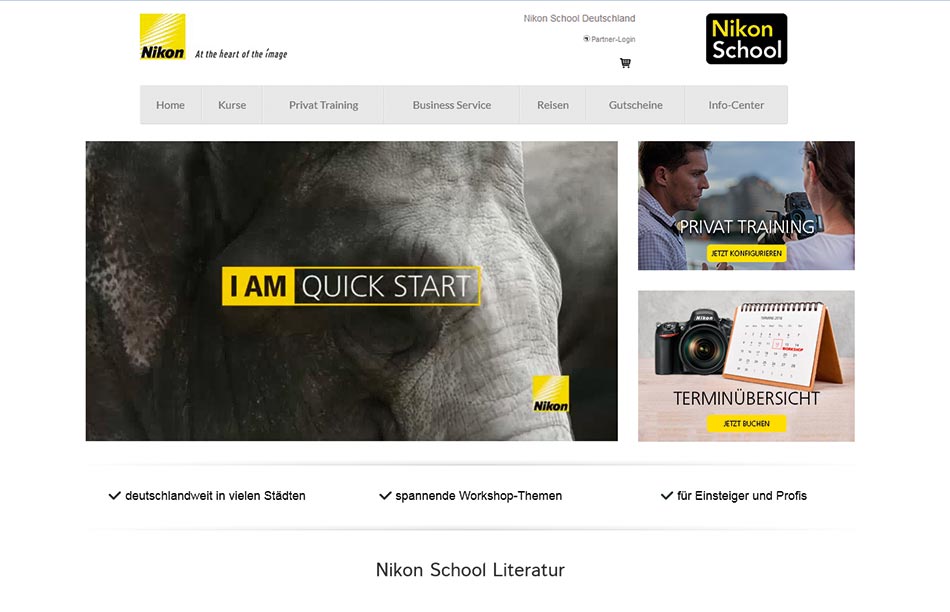 „Nikon School“ mit neuen Workshop-Angeboten