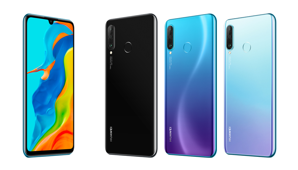Die drei Farbvarianten des Huawei P30 lite New Edition