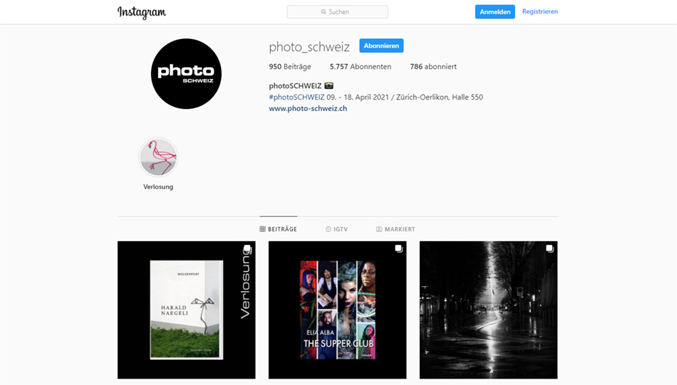Instagram-Nutzer können das Buch „Wolkenpost“ von Harald Naegeli gewinnen.