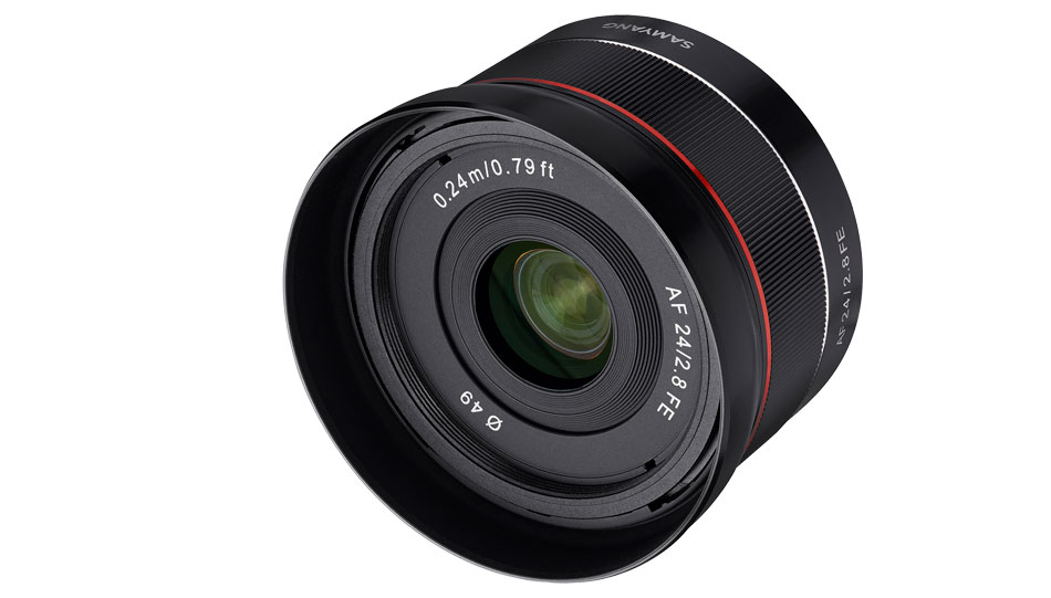 Samyangs neues AF-Weitwinkelobjektiv für Sony-Vollformat- und APS-C-Kameras.