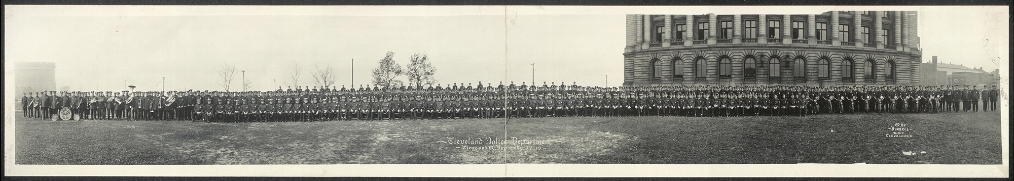 Cleveland Police Department, um 1918